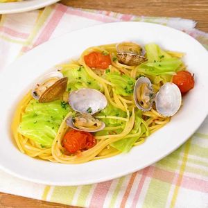 ワンパンボンゴレパスタ