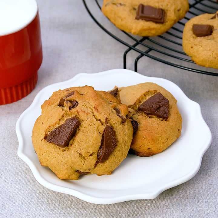 トースターでチョコチャンククッキー