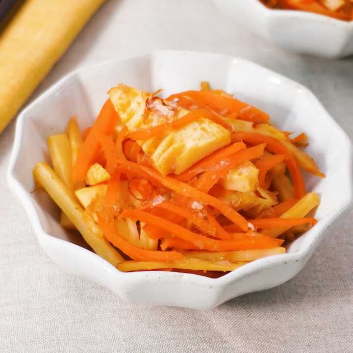 たけのこのおかかきんぴら