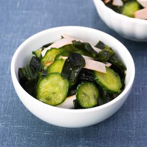 きゅうりとわかめのナムル