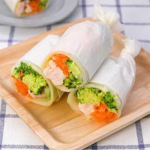 「もちもちサラダチキンラップ」のレシピ動画