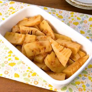 「たけのこの土佐煮」のレシピ動画