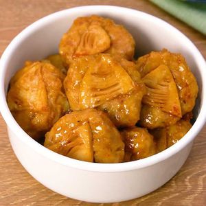 「たけのこチーズつくね」のレシピ動画