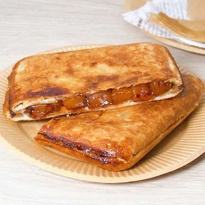 「カラメルホットアップルパイ」のレシピ動画
