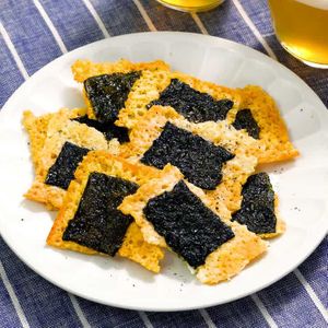 「海苔のチーズ焼き」のレシピ動画