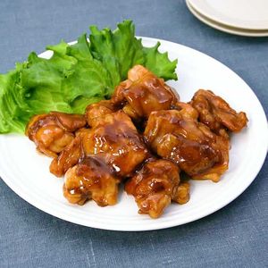 鶏のジャム照り焼き