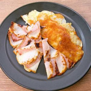 「じゃがいもとベーコンのチーズ焼き」のレシピ動画