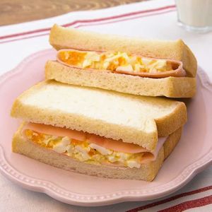はみ出ないたまごサンドの作り方