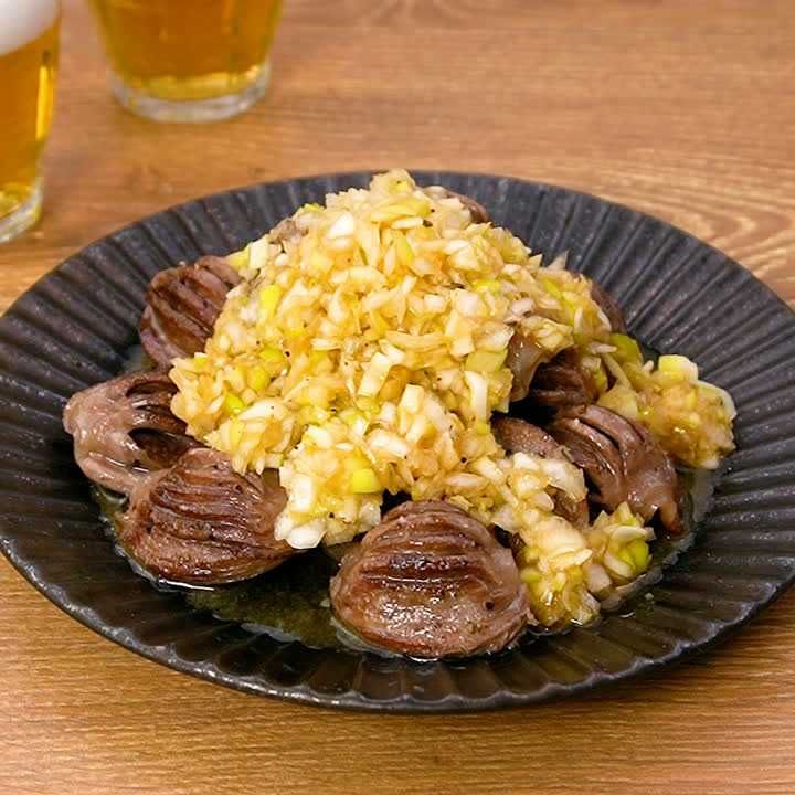 砂肝の牛タン風