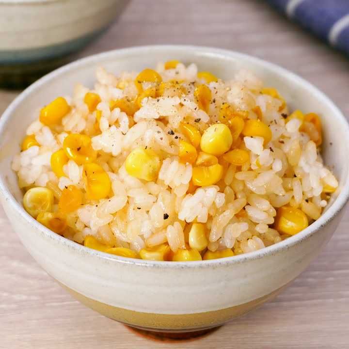 焼きもろこし混ぜごはん