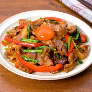 「旨辛スタミナ焼き」のレシピ動画