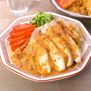「よだれ鶏冷やし中華」のレシピ動画