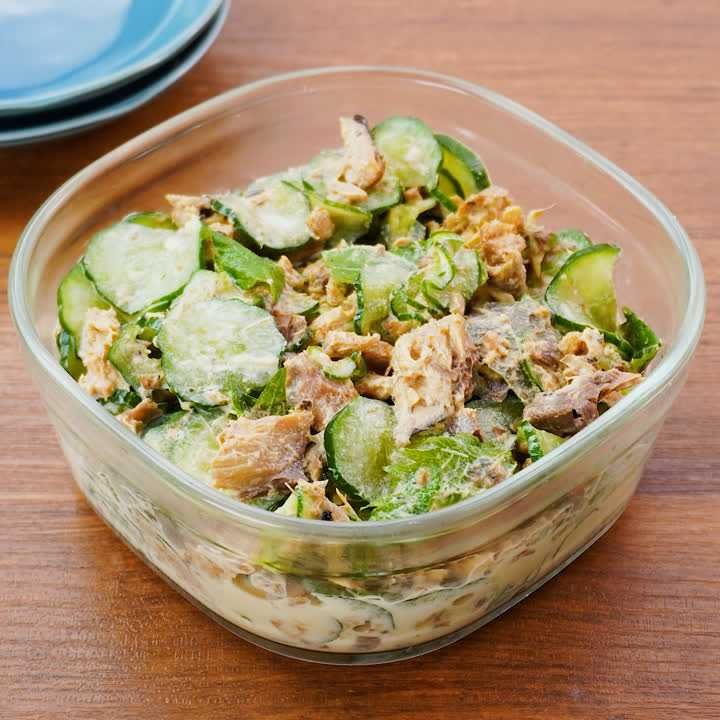 サバ缶きゅうり