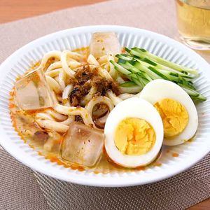 「麻辣冷やしうどん」のレシピ動画