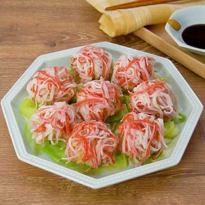 「皮なしカニ焼売」のレシピ動画