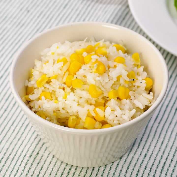 とうもろこしじゃこご飯