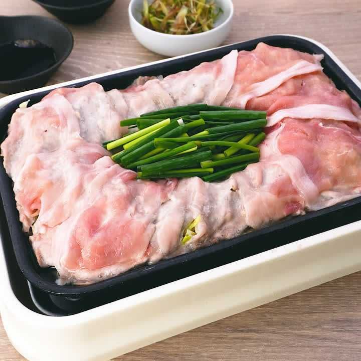 薬味たっぷり炊き肉