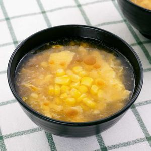 「コーン入りかき玉中華スープ」のレシピ動画