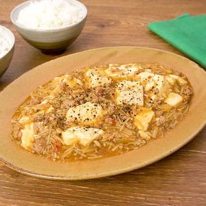 「ちぎり豆腐のえのき麻婆」のレシピ動画