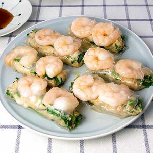 ライスペーパーえび蒸し餃子