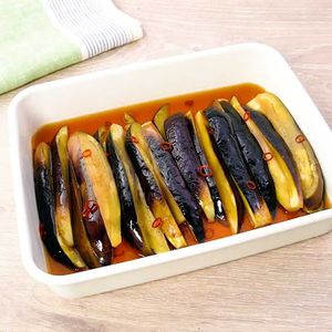 レンジでなすの南蛮漬け