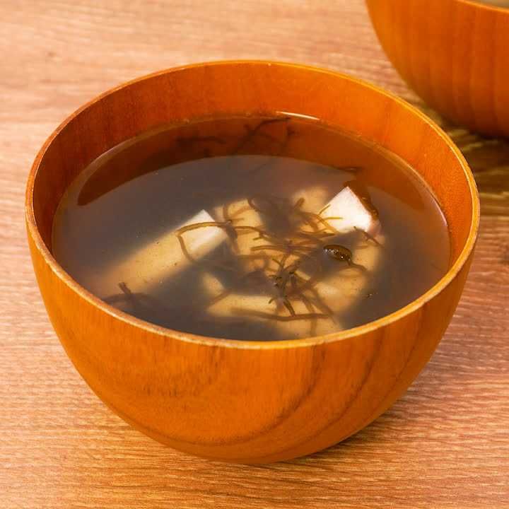 もずく酢とエリンギのスープ