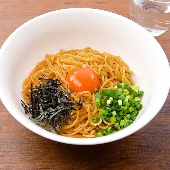 即席油そば