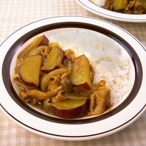 ホクホクおさつのポークカレー