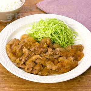「すりおろし玉ねぎの生姜焼き」のレシピ動画